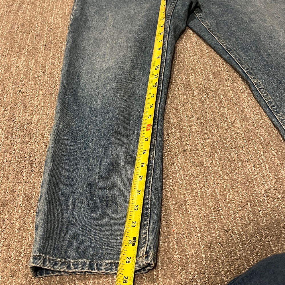 Everlane 90’s cheeky Jean in vintage mid blue nwt - Picture 8 of 10
